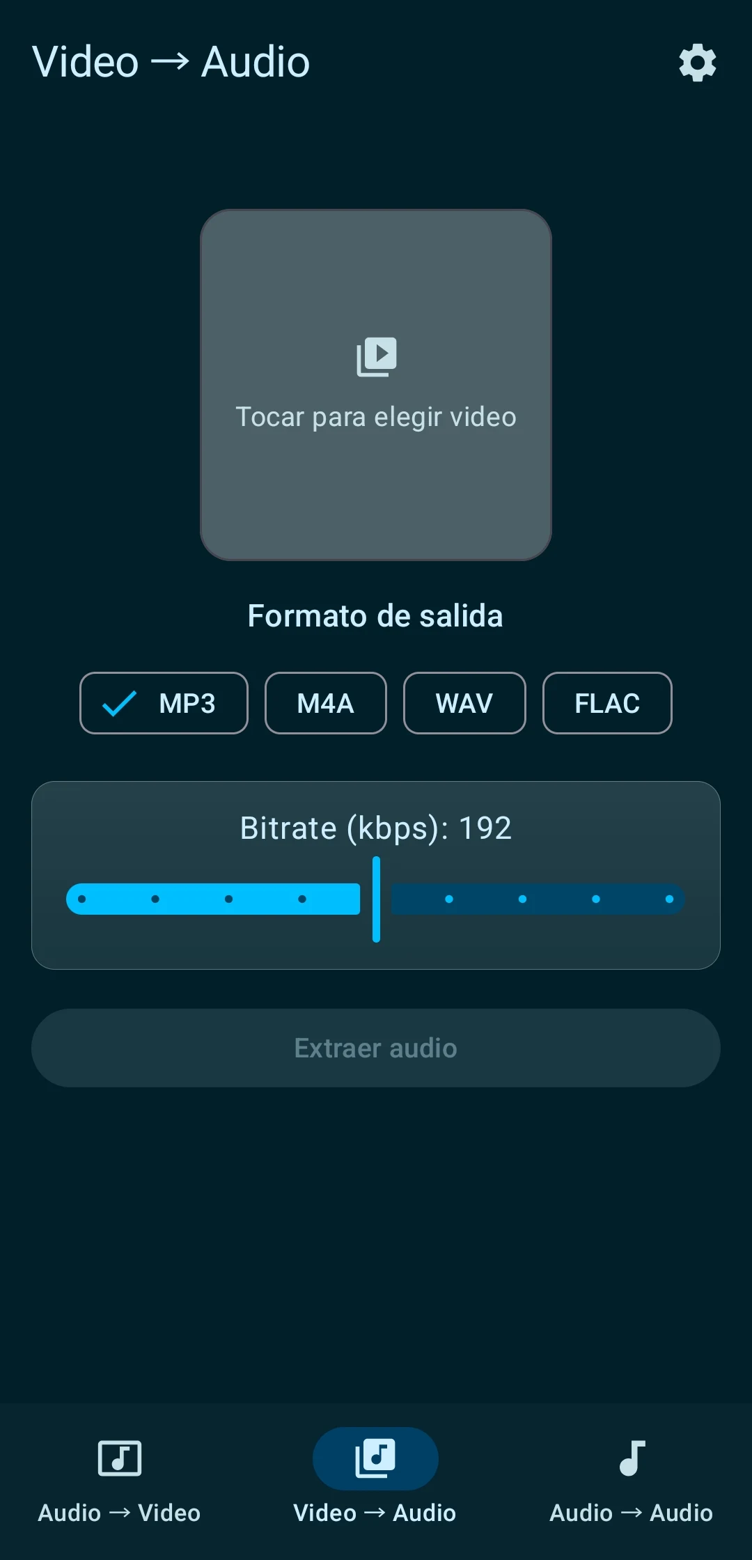 Audiotool - Audio Converter screenshot